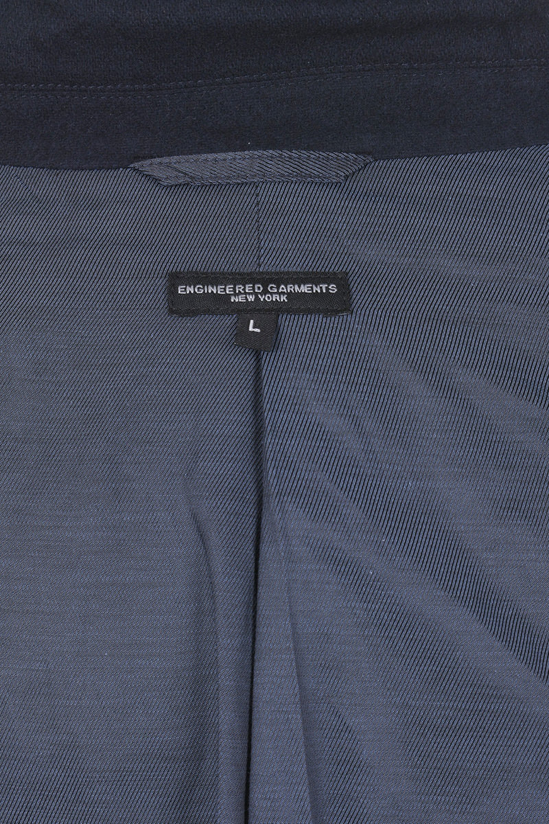 Engineered Garments Andover Jacket PolyWool Flannel - Navy | Kafka ...
