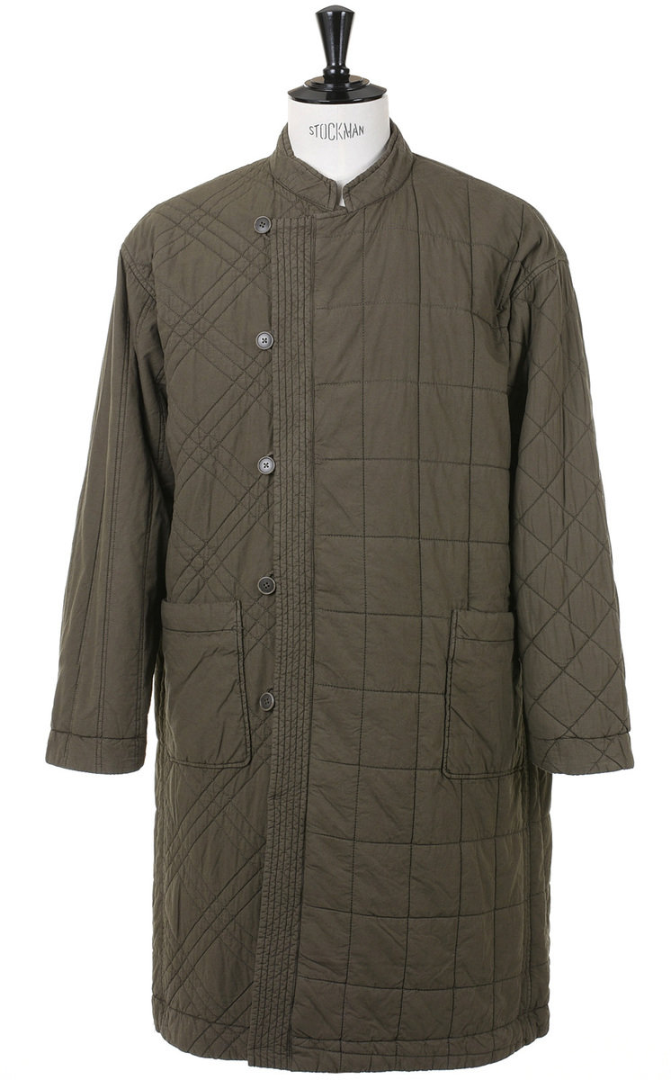 Snow Peak UCCP Quilted Coat - Olive | Available in USA