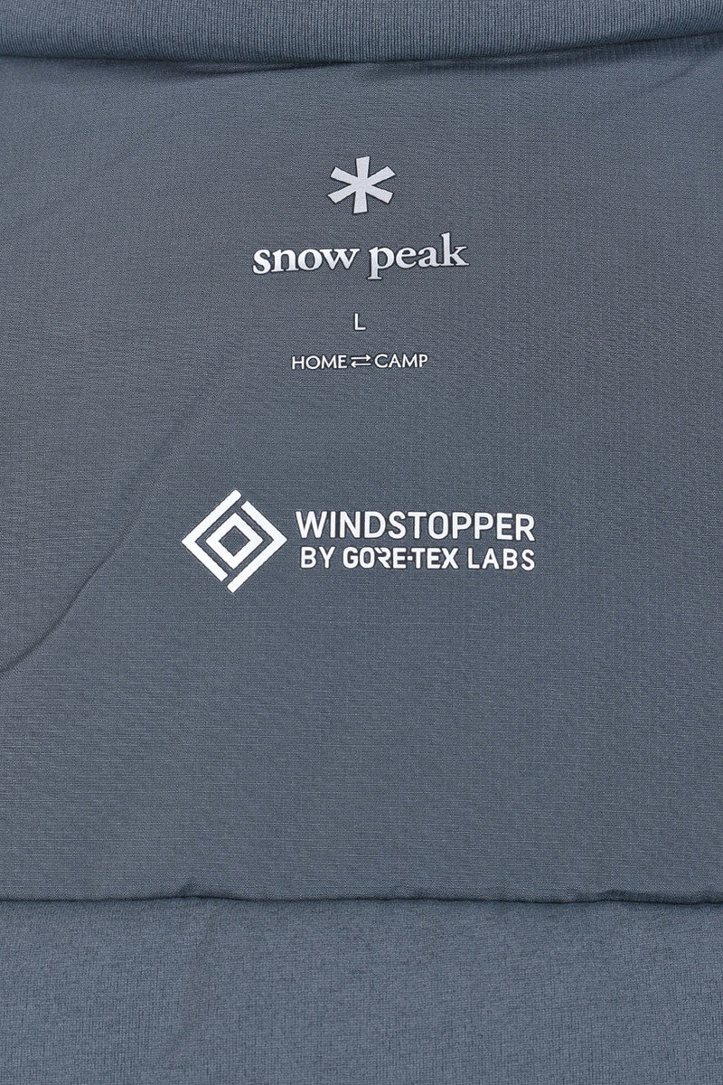 Snow Peak – Gore Windstopper Warm Vest Black – Tenue de Nîmes