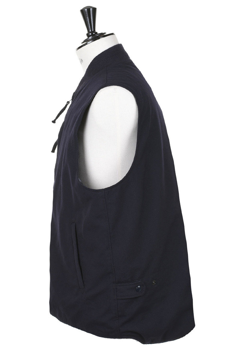 Engineered Garments Vest wool black S Used | eBay