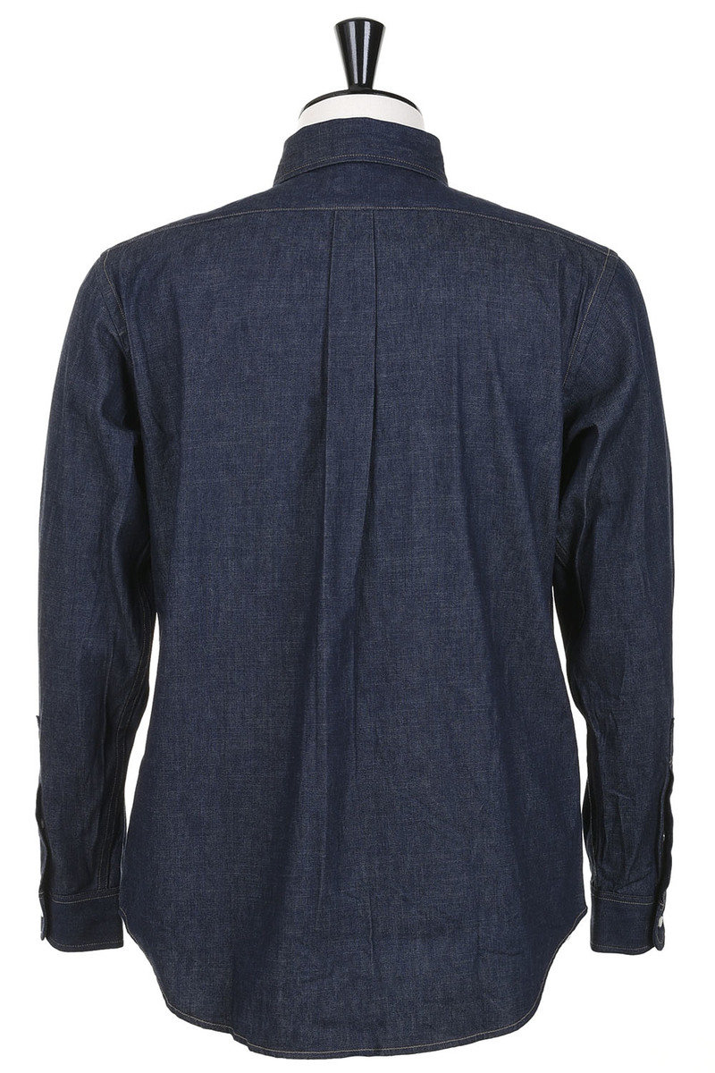 orSlow 01-8112-81 Button Down Denim Shirt - One Wash