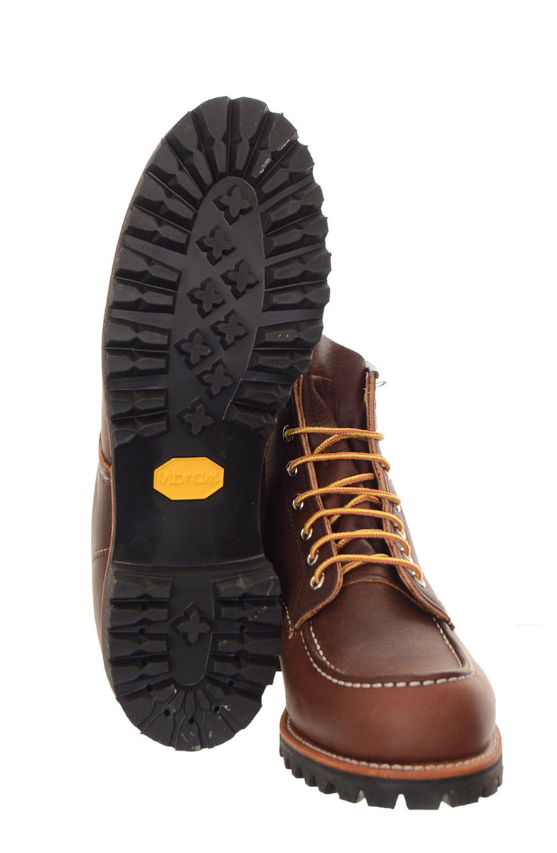 Red Wing 8146 Roughneck Moc Toe Boot Brown Kafka Mercantile