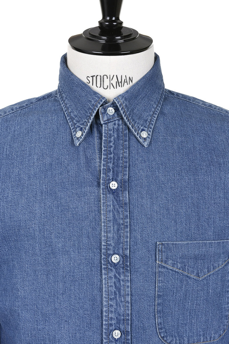 orSlow 01-8012-95 Denim Shirt Button Down 2 Year Wash