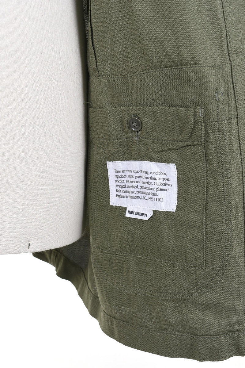 Engineered garments bedford jacket cotton double cloth sales