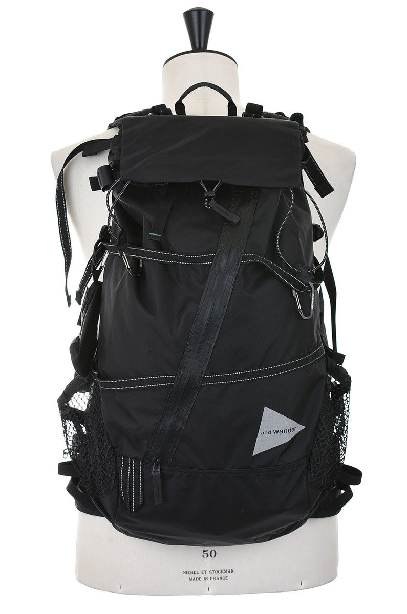 and Wander EcoPak 45L Back Pack - Black | Kafka Mercantile