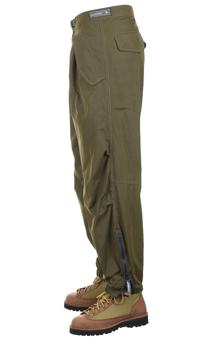 and Wander Zip Hem Pants Khaki Kafka Mercantile