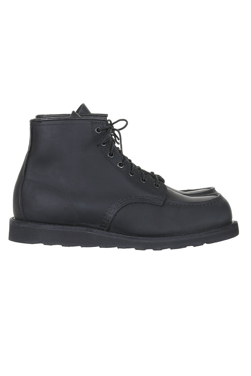 08074 Classic Moc Toe Black Harness at Kafka Mercantile