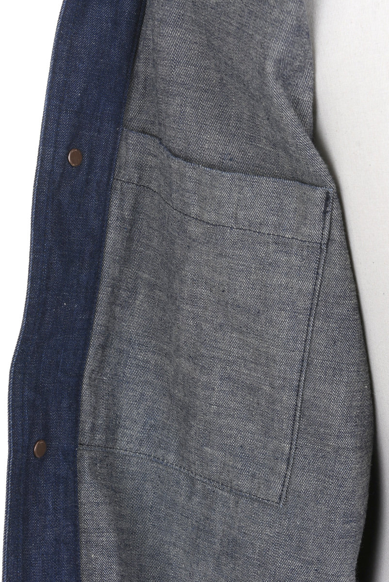 FOB Factory #F2447 Denim Coverall - Indigo | Kafka Mercantile