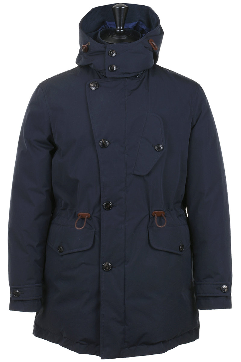 Navy down parka sales