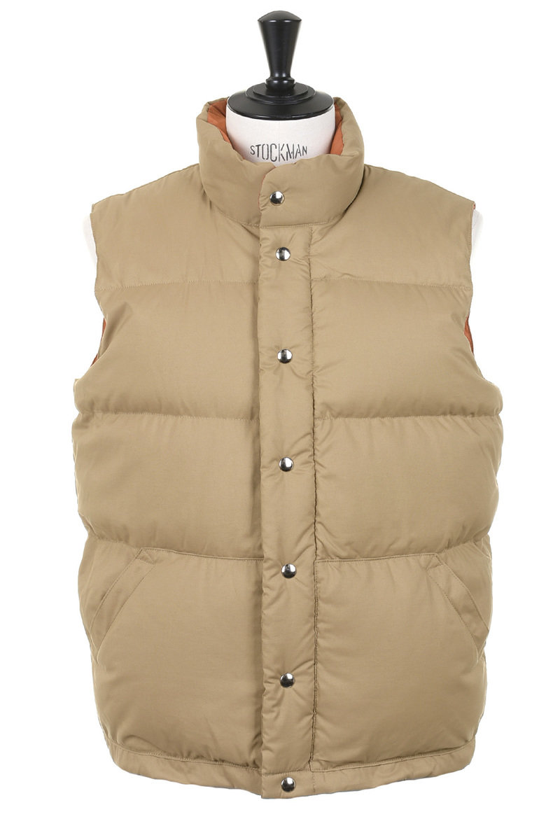 Tan down vest 2025