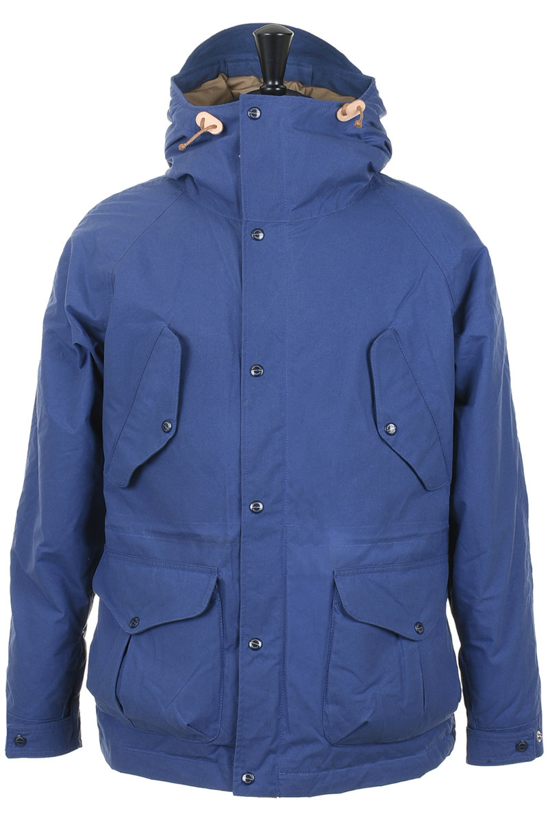 Manifattura Ceccarelli Fisherman Parka Cobalt Blue Kafka Mercantile