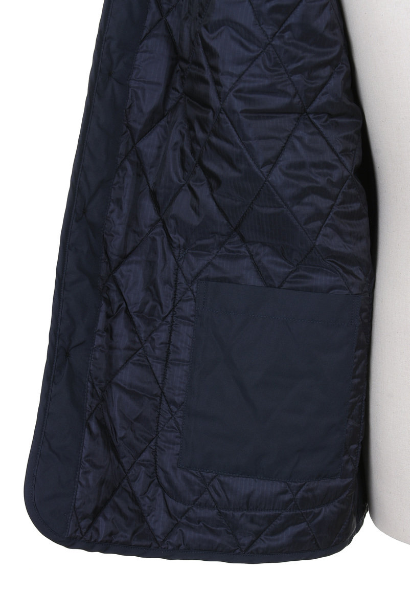 A Vontade Quilted Liner Jacket - Dark Navy | Available in