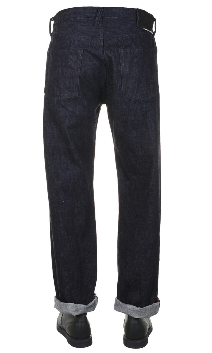 Kapital 14oz Denim 5P TH Straight(BLK-Thread ver.) - Indigo Kapital 14oz Denim 5P TH Straight(BLK-Thread ver.) - Indigo