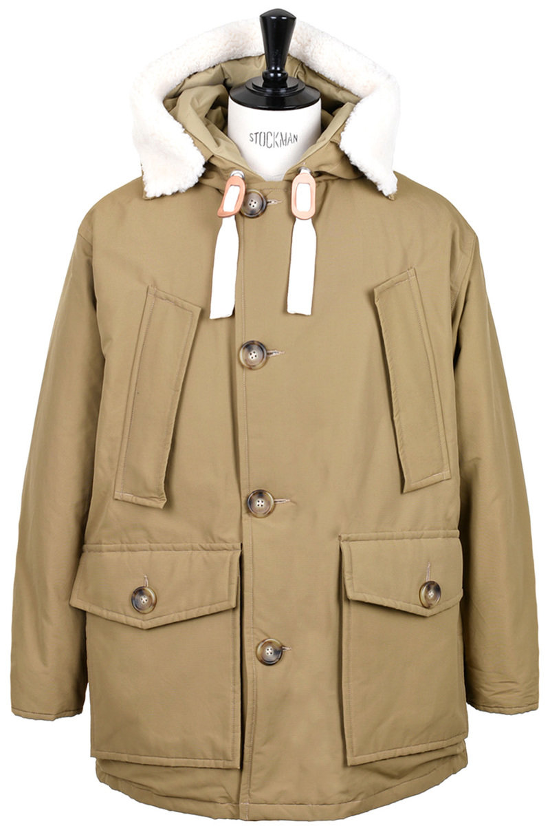 Woolrich arctic parka beige cheap