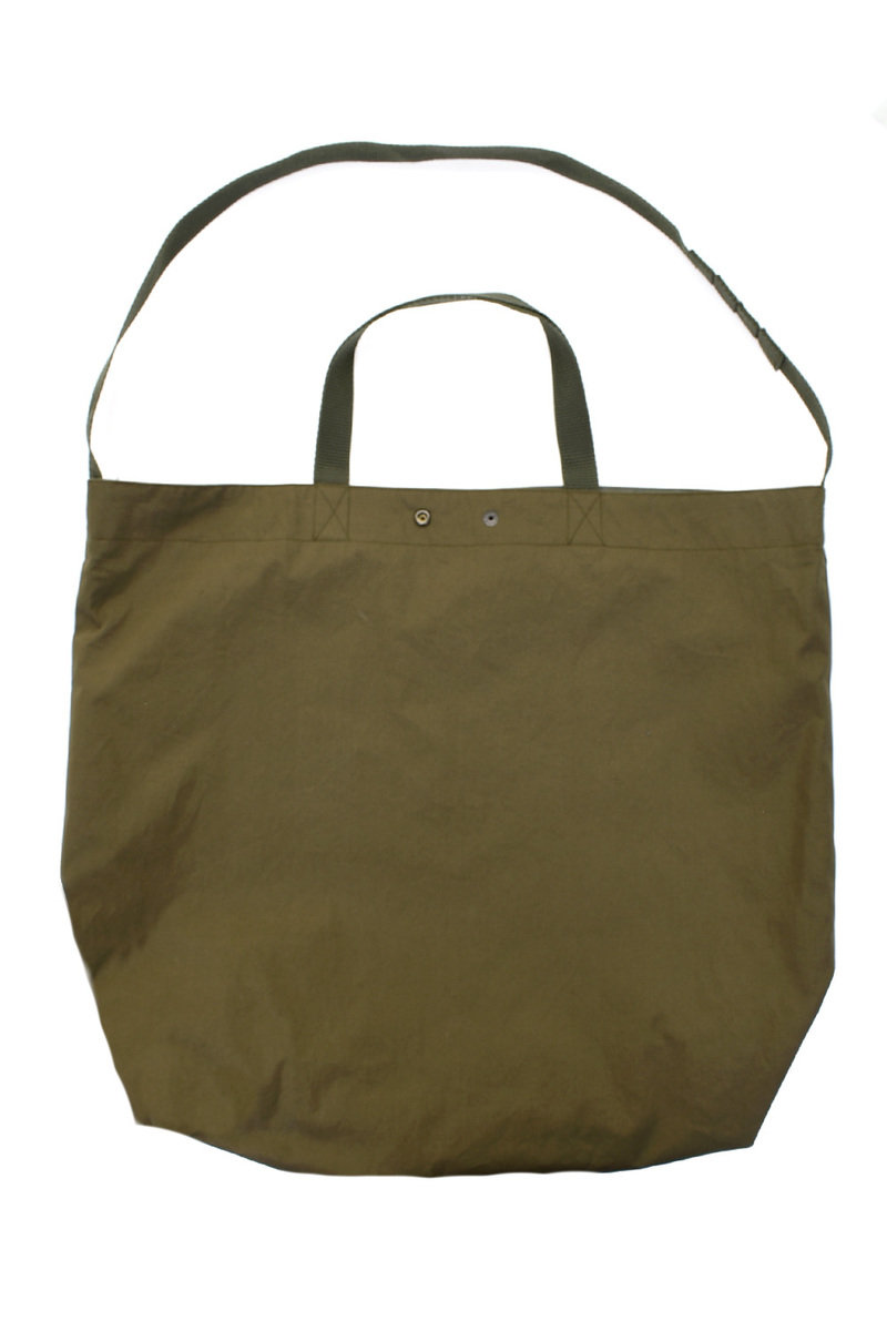 Engineered Garments Carry All Tote Reversible Coated Cotton Cloth
