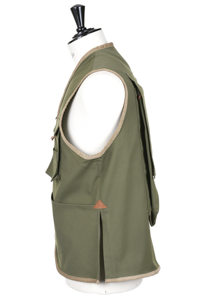 Kenneth Field Guide Vest Karsey - Olive | Kafka Mercantile