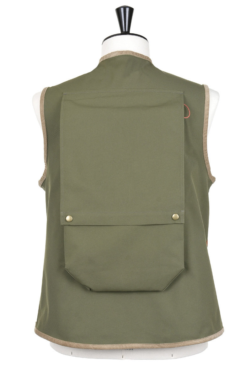 Kenneth Field Guide Vest Karsey - Olive | Kafka Mercantile