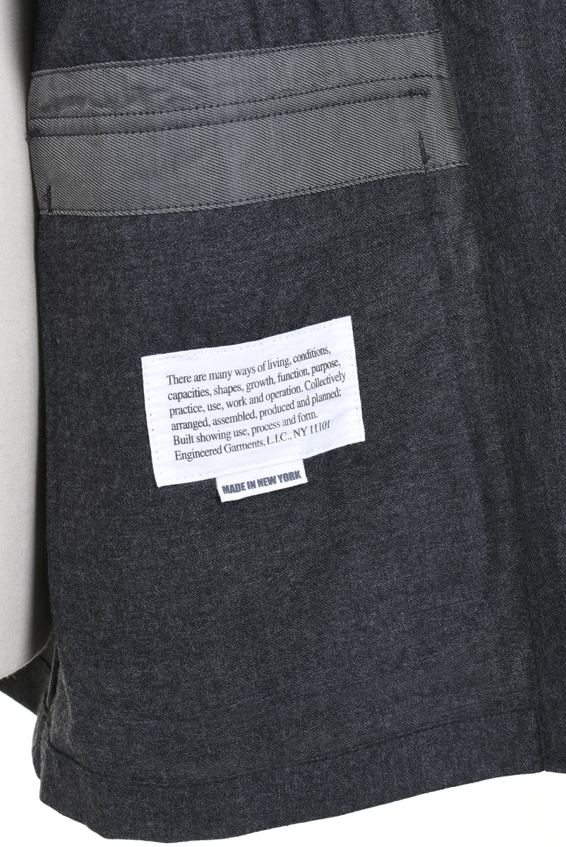 Engineered Garments Loiter Jacket High Count Worsted Wool