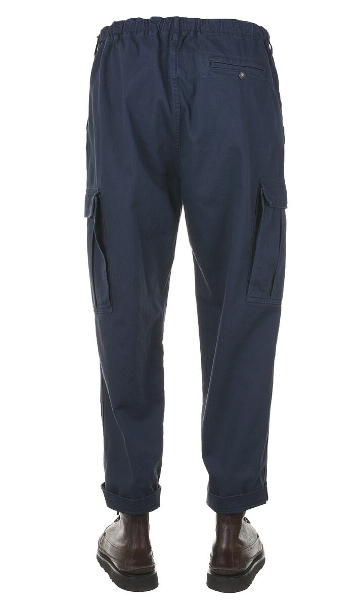 FOB Factory #FKA008 Easy Cargo Pant HBT - Navy | Kafka Mercantile