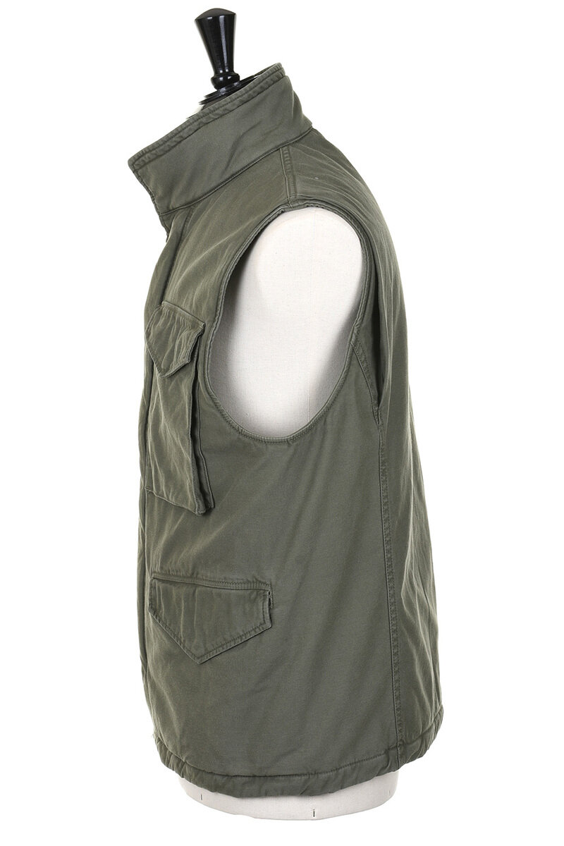 Fujito Field Vest - Olive Green | Kafka Mercantile