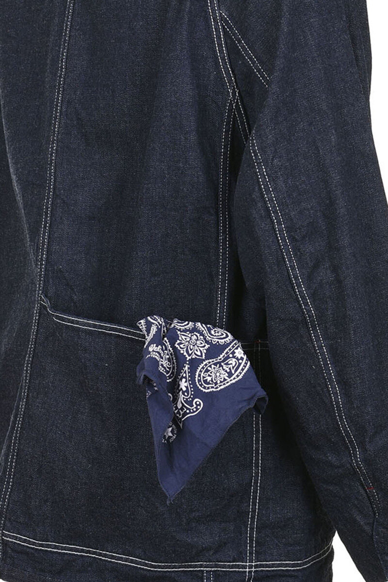 Kapital 12oz Denim Cactus Coverall(WWII) - Indigo | Kafka Mercantile