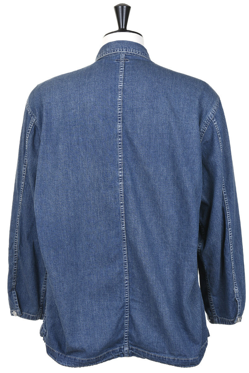 Kapital 8oz F-Army M-35 Pullover - Indigo | Kafka Mercantile