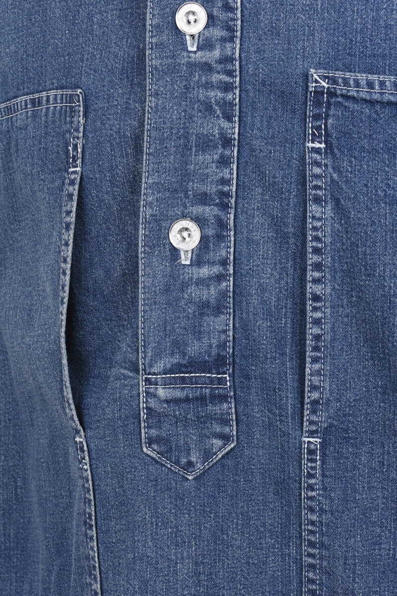 Kapital 8oz F-Army M-35 Pullover - Indigo | Available in USA
