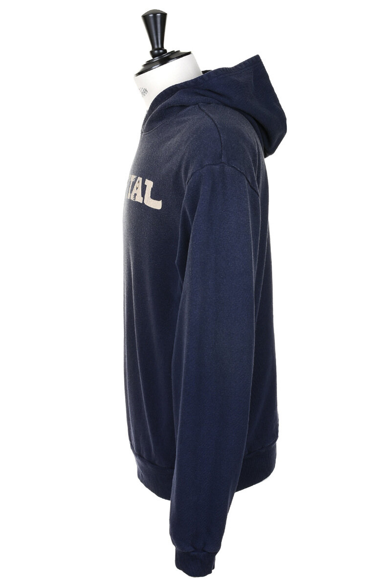 Kapital SWT Knit Hoodie (Speakeasy) - Navy | Kafka Mercantile