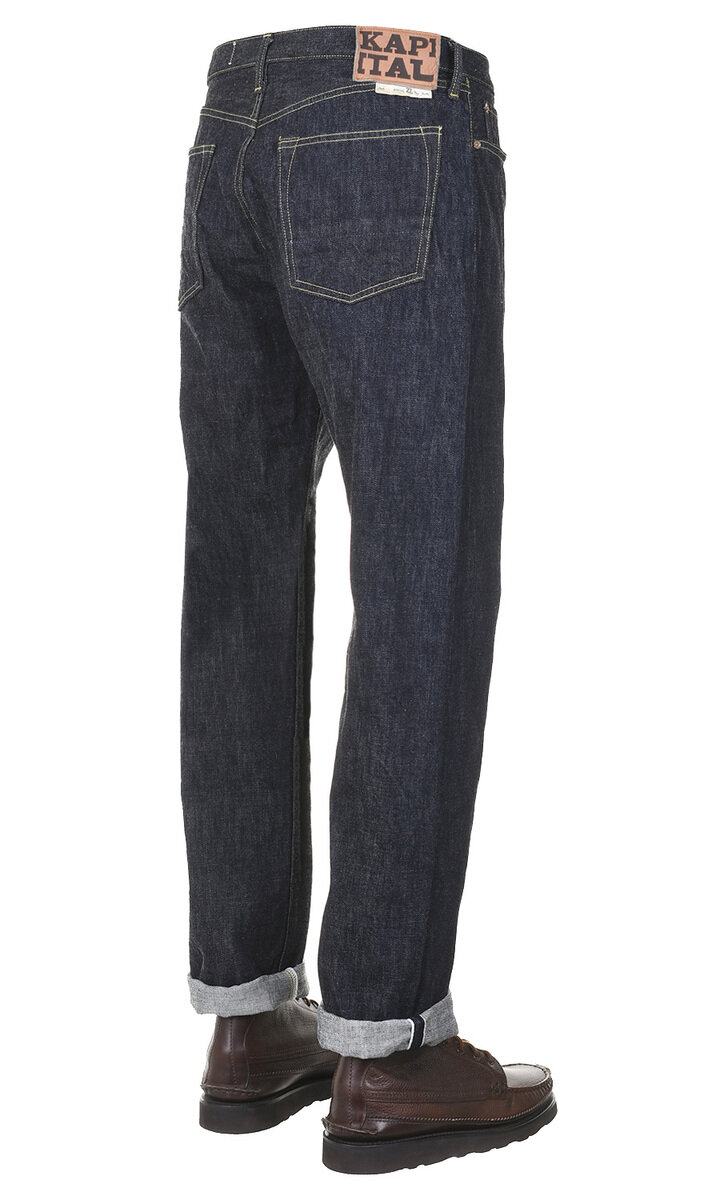 Kapital 13.5oz Zimbabwe Denim 5P Monkey Cisco - One Wash | Kafka