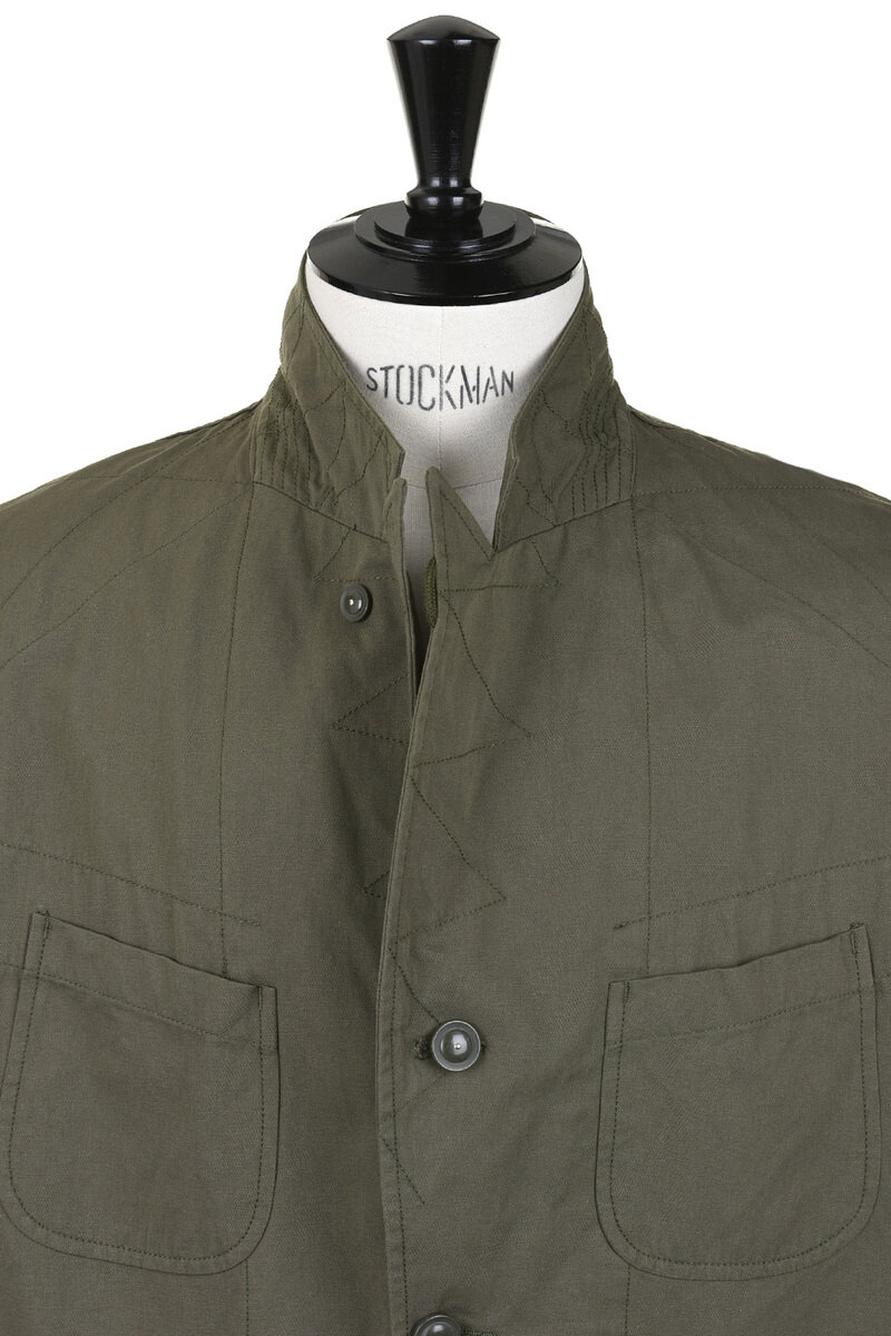Engineered Garments Bedford Jacket Sanded Cloth - Olive | Kafka