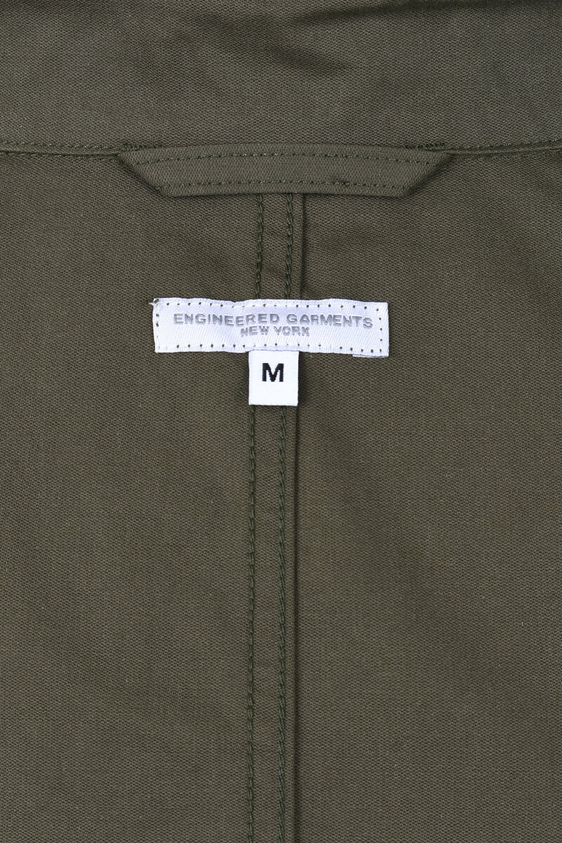 Engineered Garments Bedford Jacket Sanded Cloth - Olive | Kafka