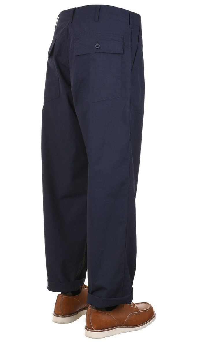 Engineered Garments Fatigue Pants Cotton Ripstop - Navy | Kafka