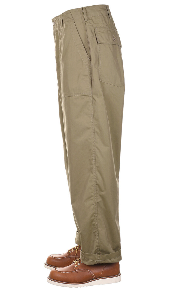 Engineered Garments Fatigue Pants Lt Weight NyCo - Khaki | Kafka