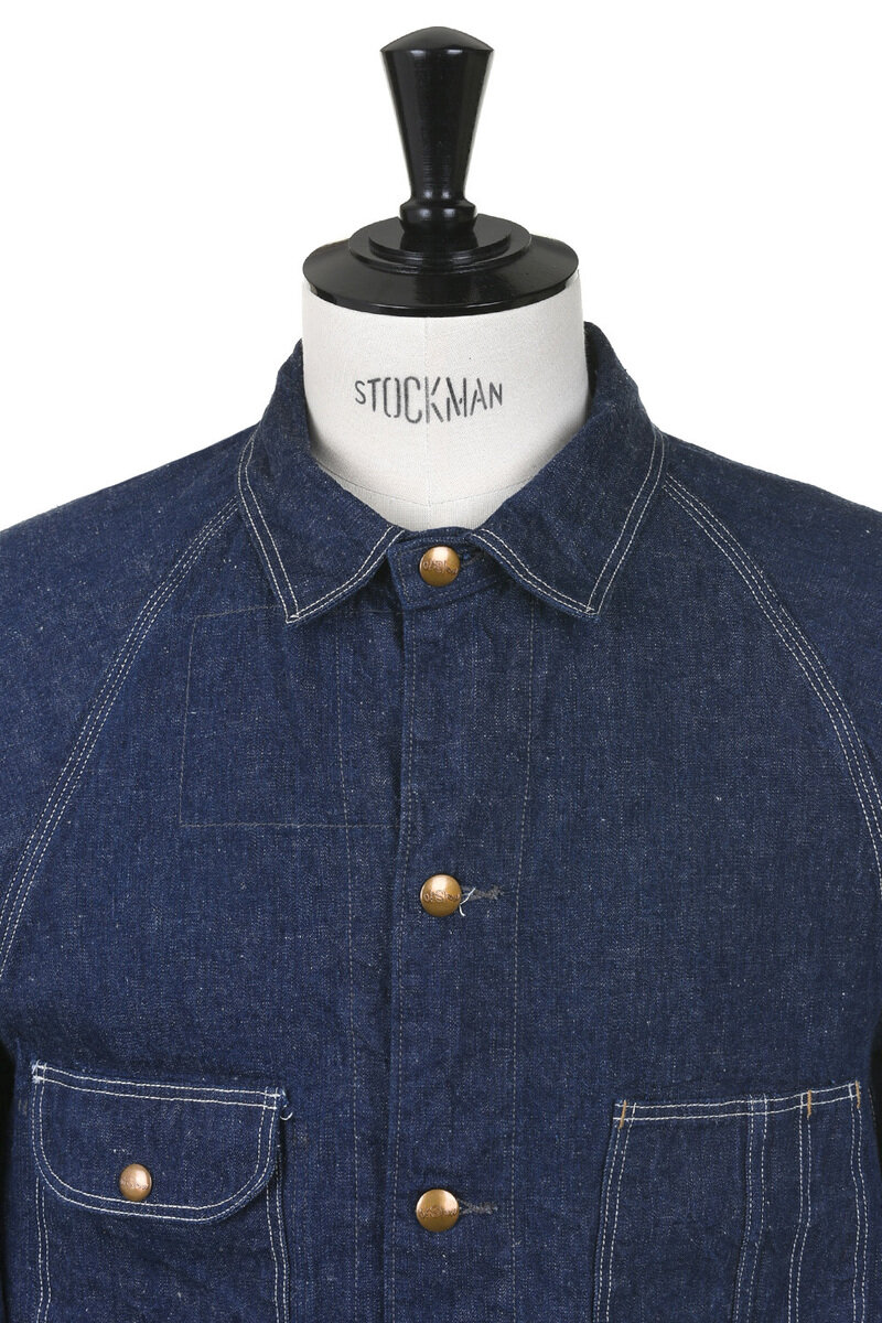 orSlow 03-6140-81 1950's Coverall One Wash - Blue | Kafka Mercantile