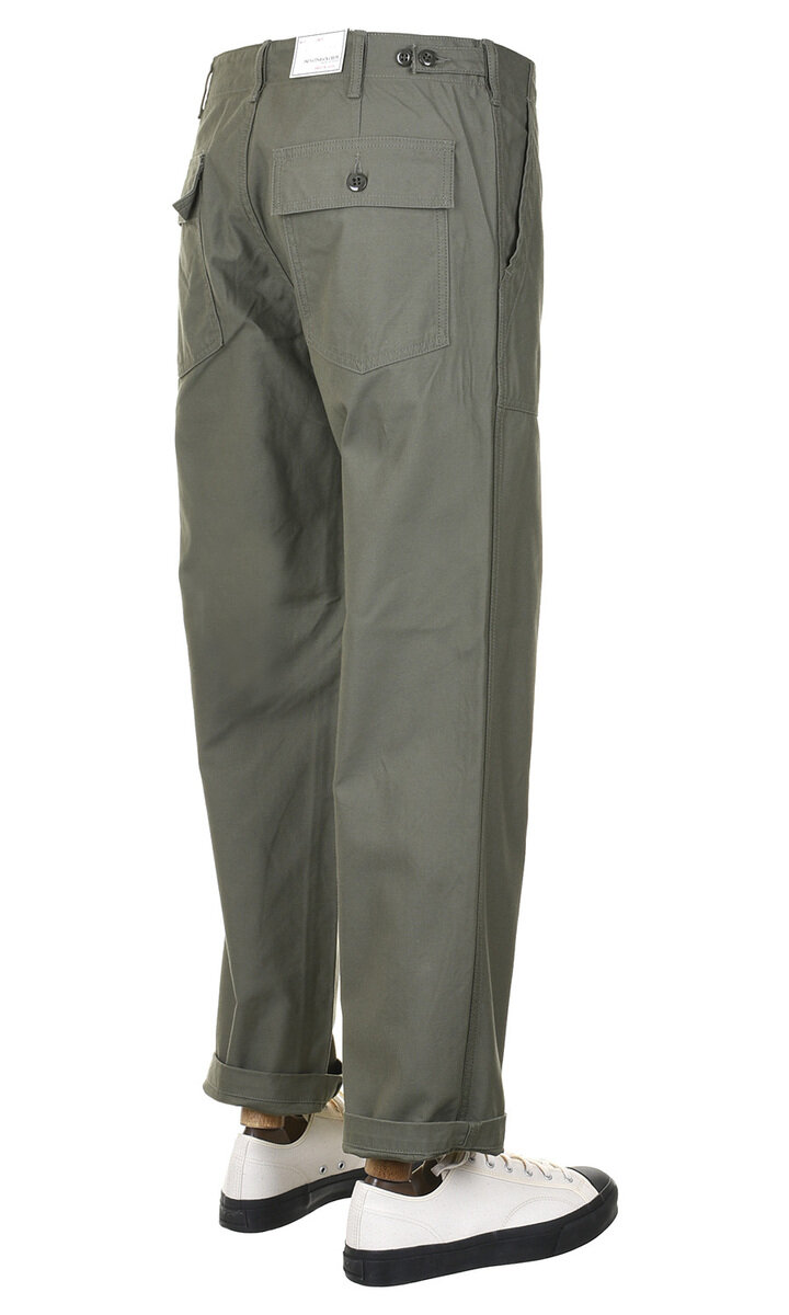 FOB Factory #F0431 Baker Pants - Olive | Kafka Mercantile