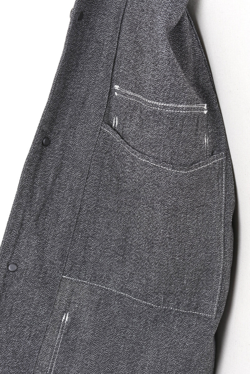 Kapital Cactus Coverall Grandrelle Chambray - Charcoal | Kafka